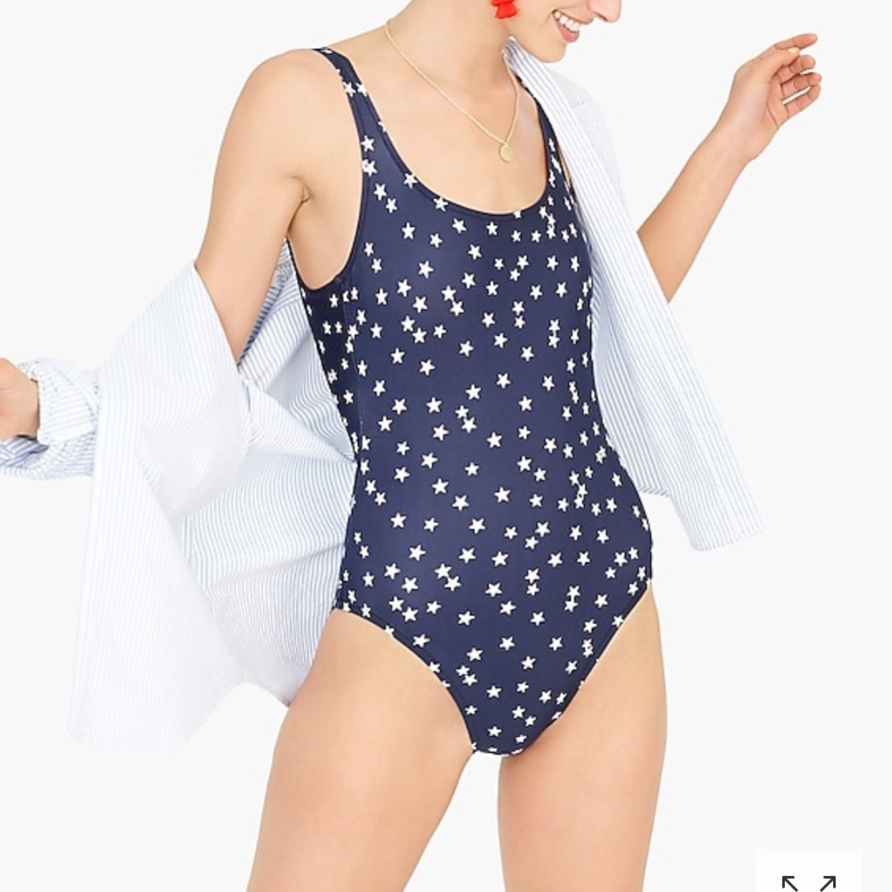 J. Crew Women’s Scoopback One Piece Swim XL